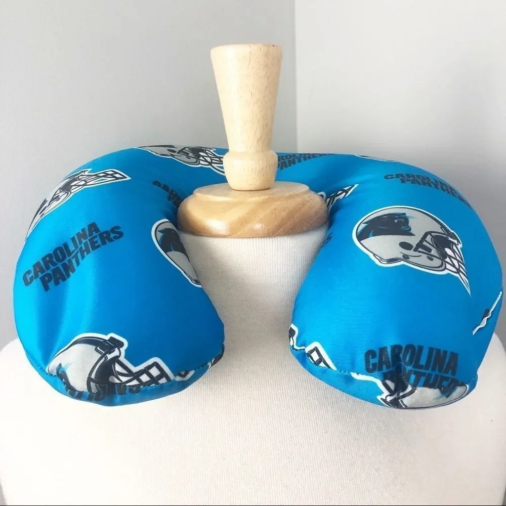 Carolina Panthers NFL Travel Neck Pillow